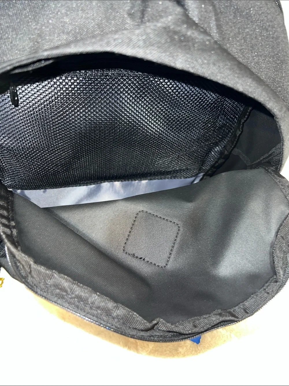 adidas Black Youth Originals Backpack with White Stripes NWT